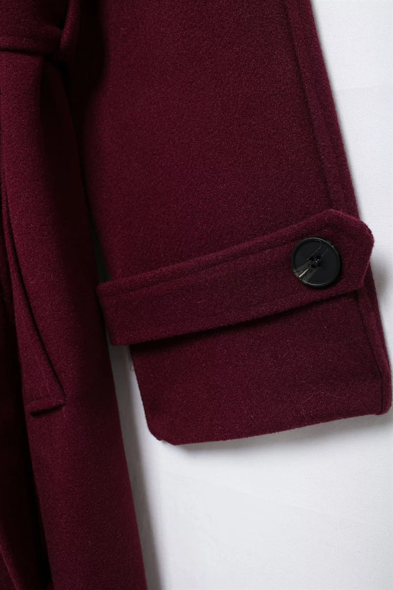 Laluna - Classy Burgundy Jas