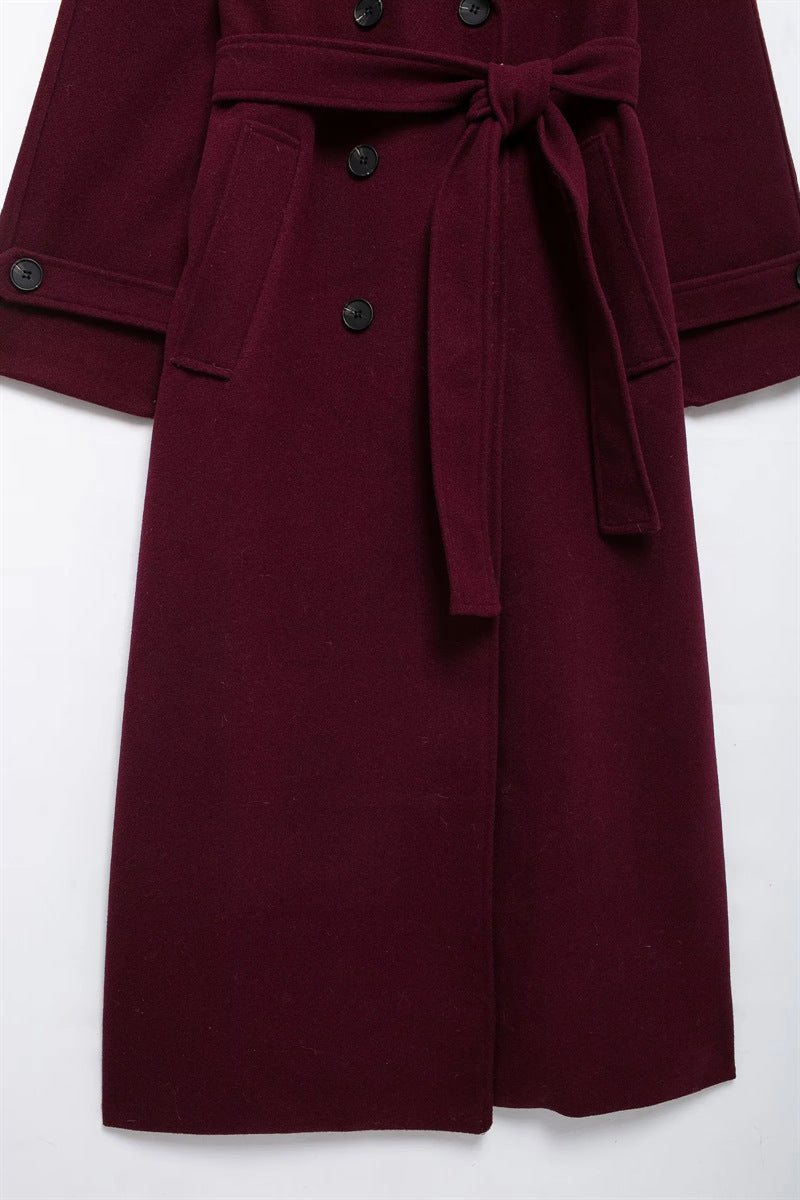 Laluna - Classy Burgundy Jas