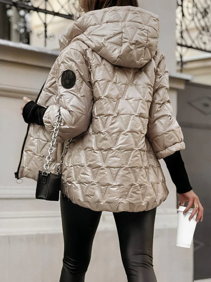 Celeste – Luxe Gewatteerde Pufferjas