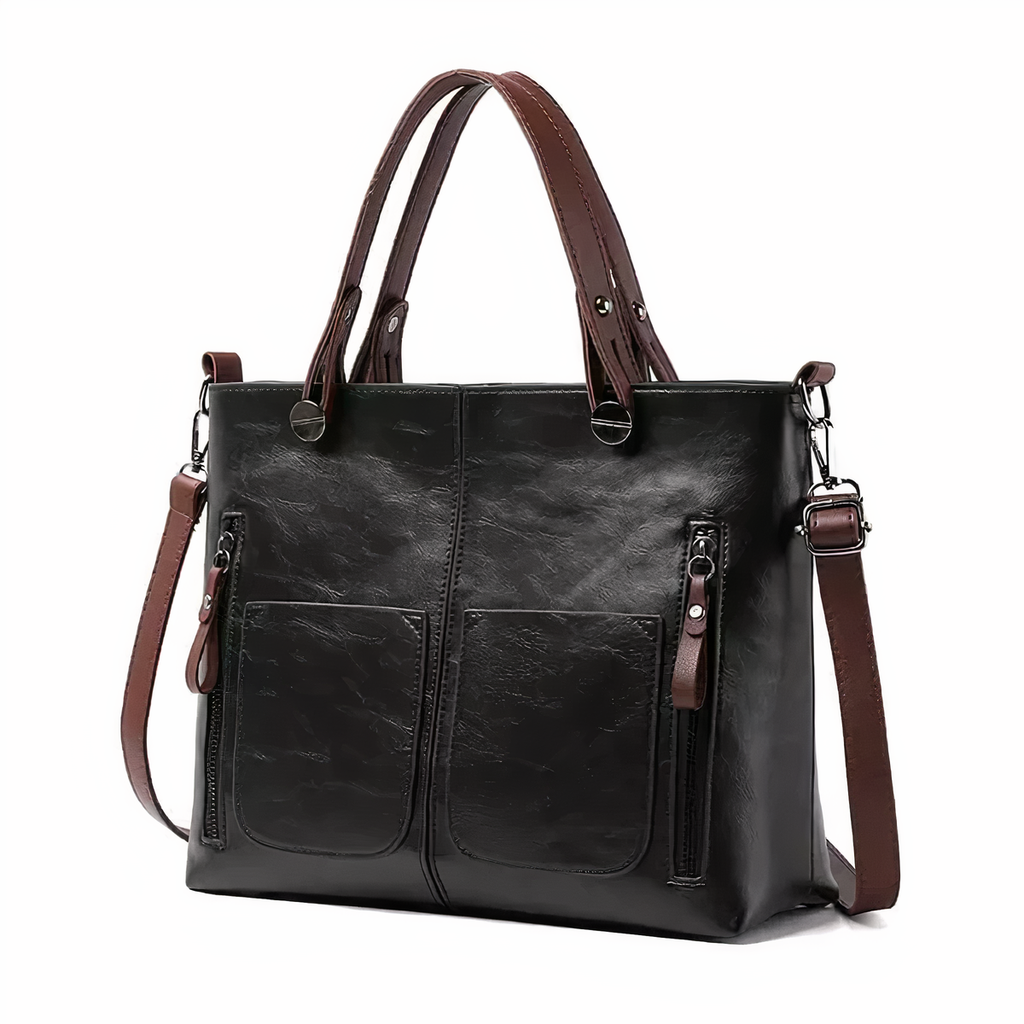 Winslet - Iconische Retro PU Leren Crossbody Handtas