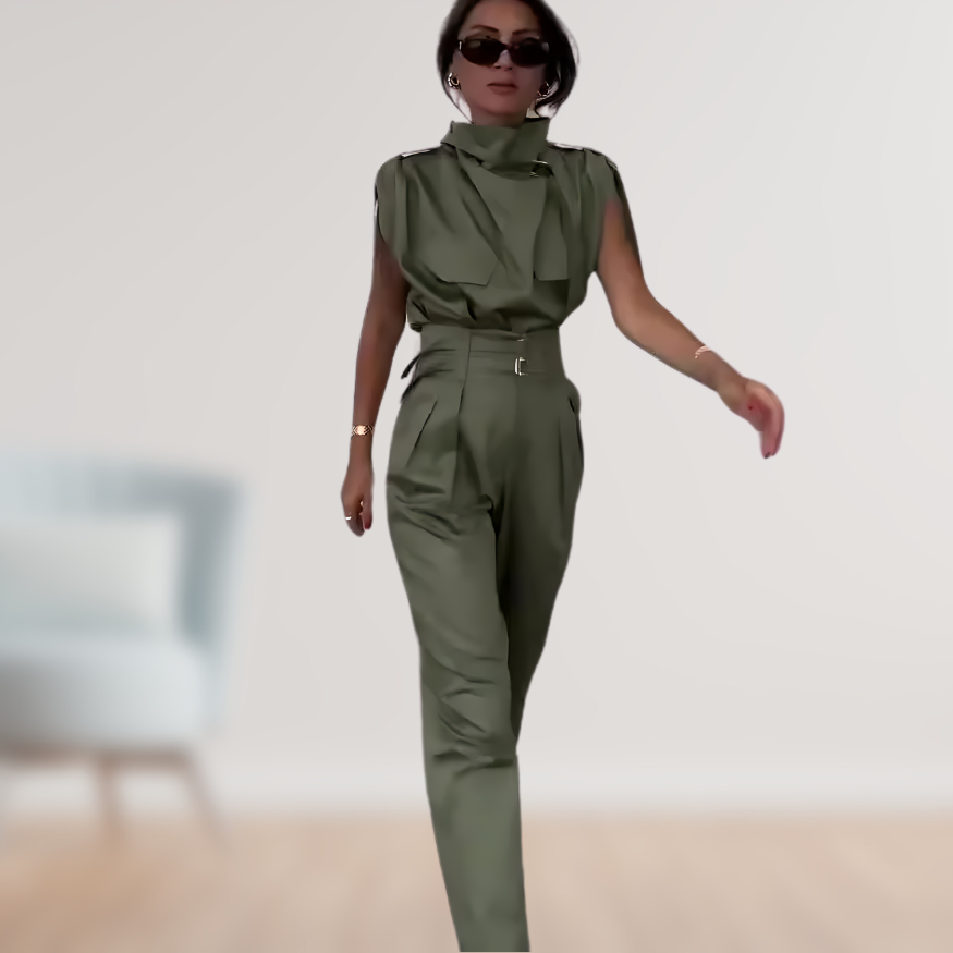 Anika - 2-delige klassieke jumpsuit