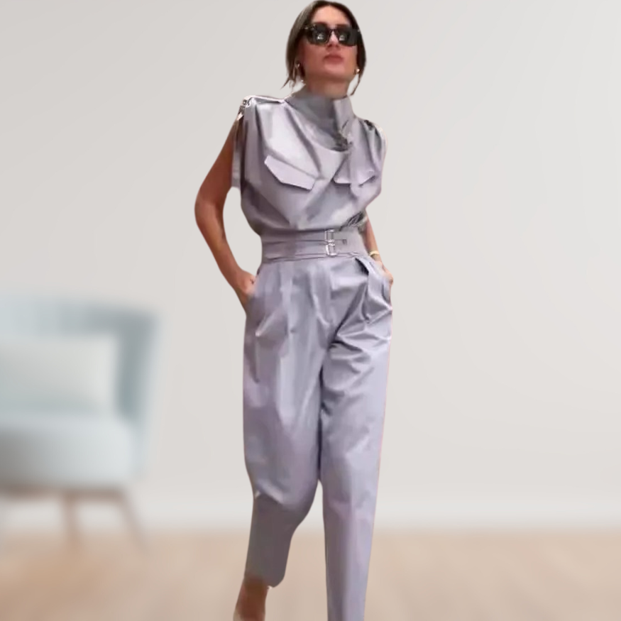 Anika - 2-delige klassieke jumpsuit