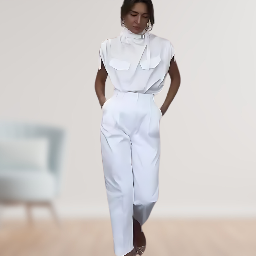 Anika - 2-delige klassieke jumpsuit