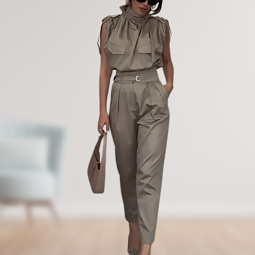 Anika - 2-delige klassieke jumpsuit