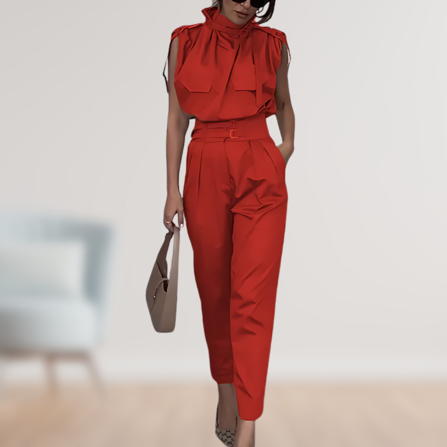 Anika - 2-delige klassieke jumpsuit