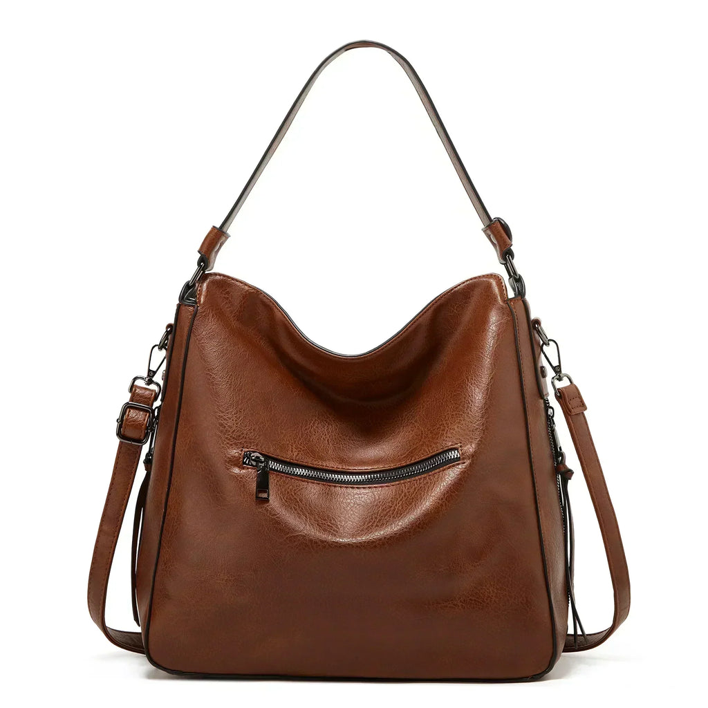 Estelle - Vintage Multi-Rits Tas