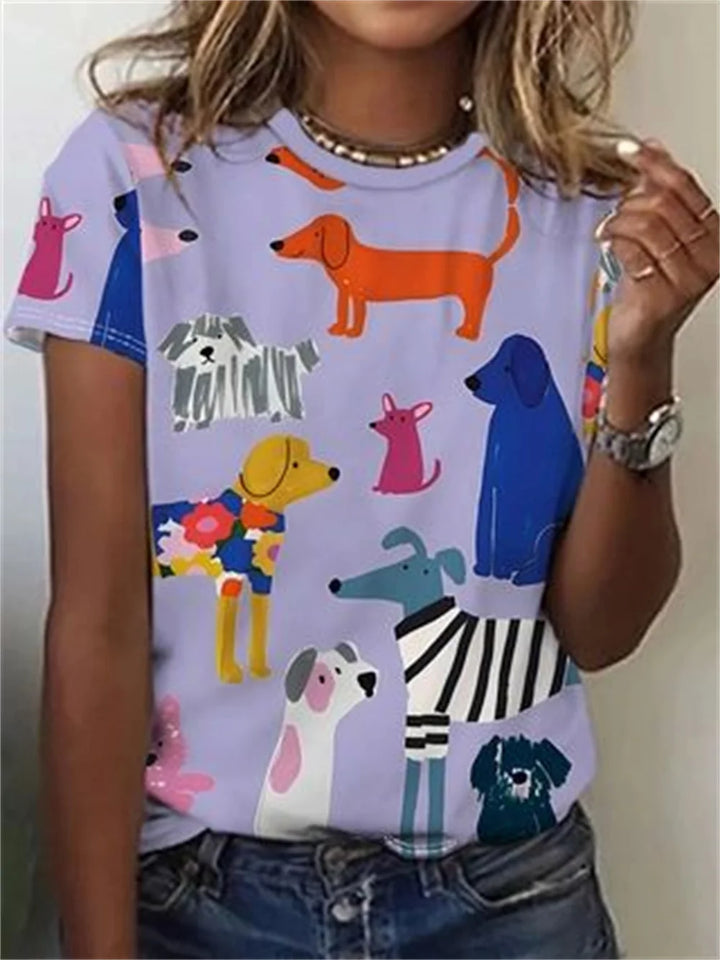 Cataleya – Overhemd met Dierenprint en Knopen