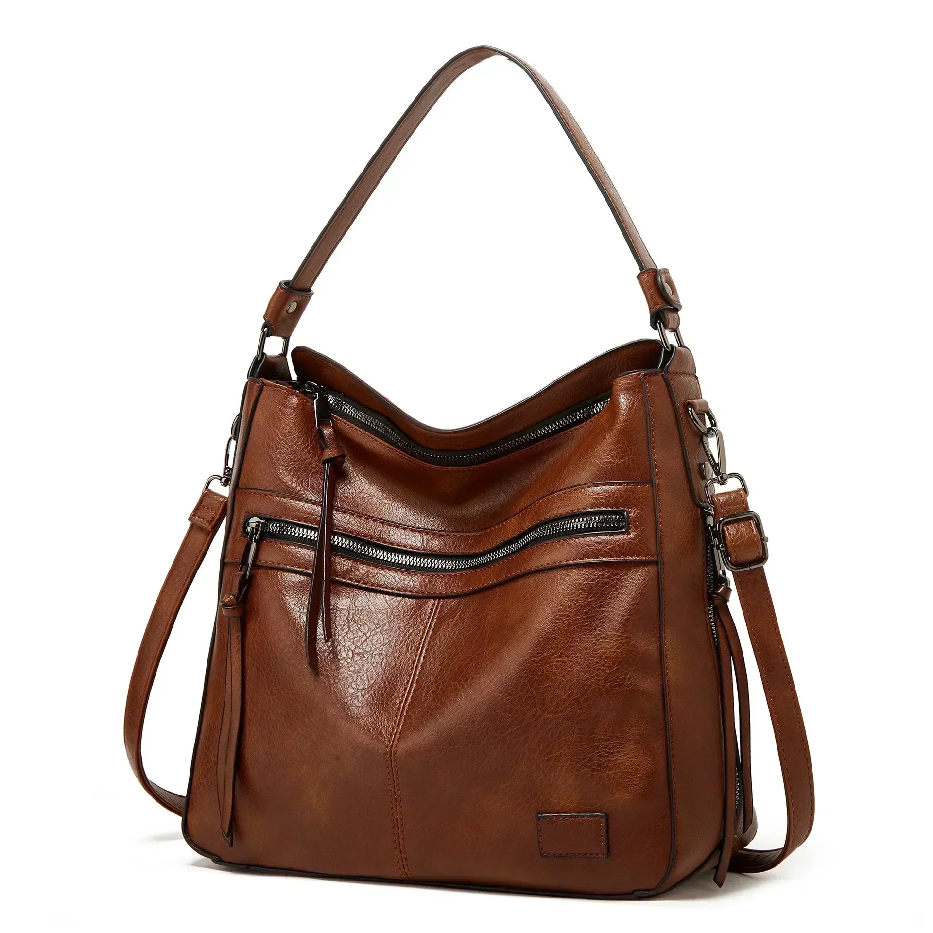 Estelle - Vintage Multi-Rits Tas