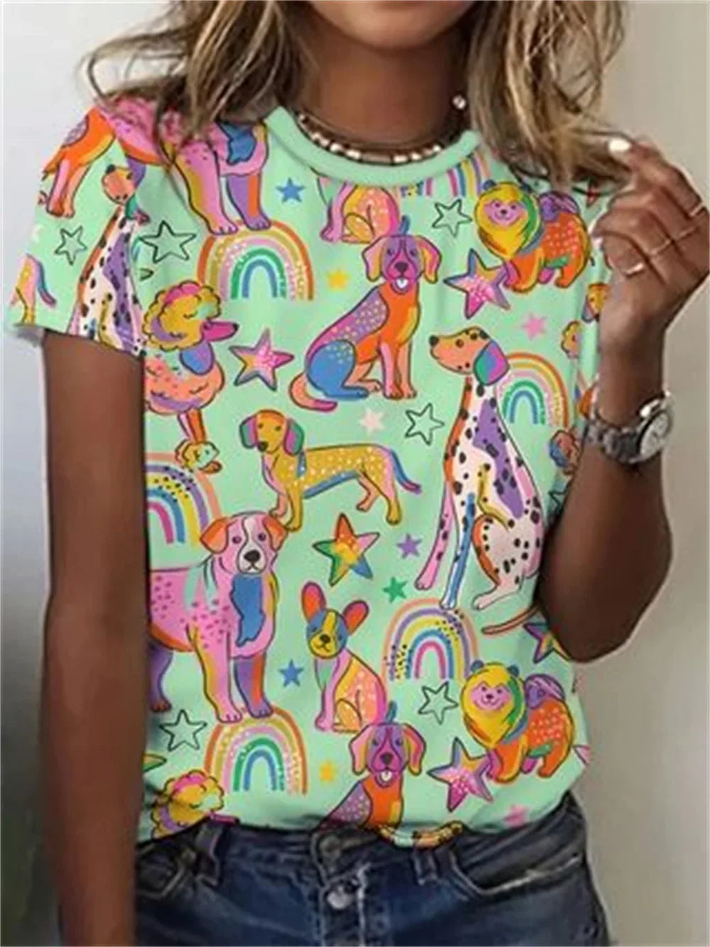 Cataleya – Overhemd met Dierenprint en Knopen