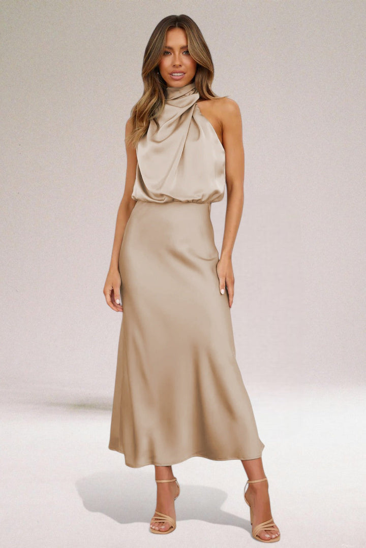 Emmas® | Satijnen Glamour Jurk