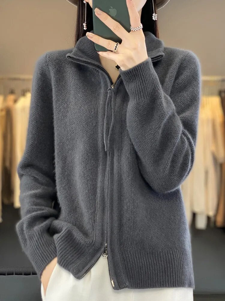Emmas® | Cosy Zip-Up Cardigan