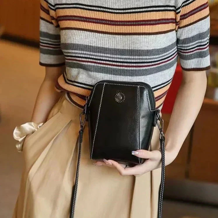 Wenen – Compacte Mini-Handtas in Effen Kleur