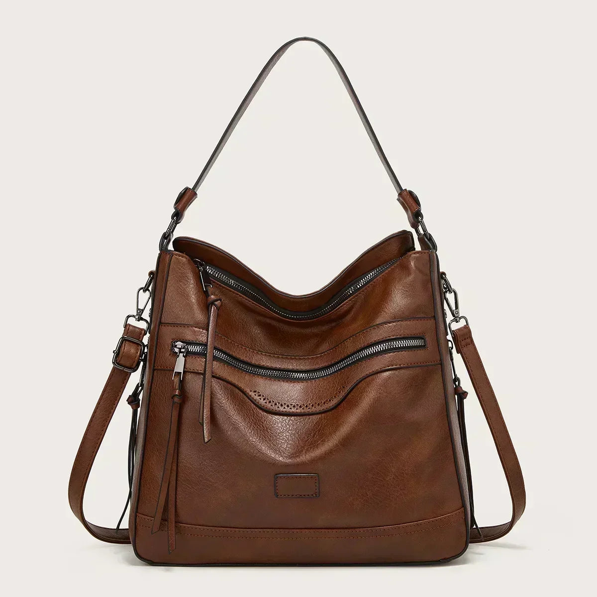 Estelle - Vintage Multi-Rits Tas