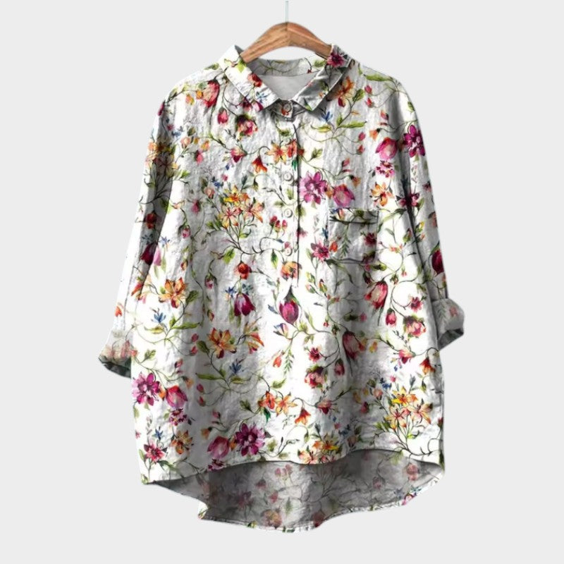 Marvelia – Bedrukte Tuinblouse