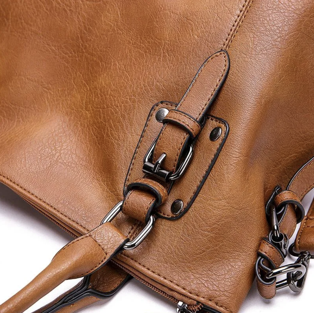 Vera - Handtas met Gesp en Tote-Model