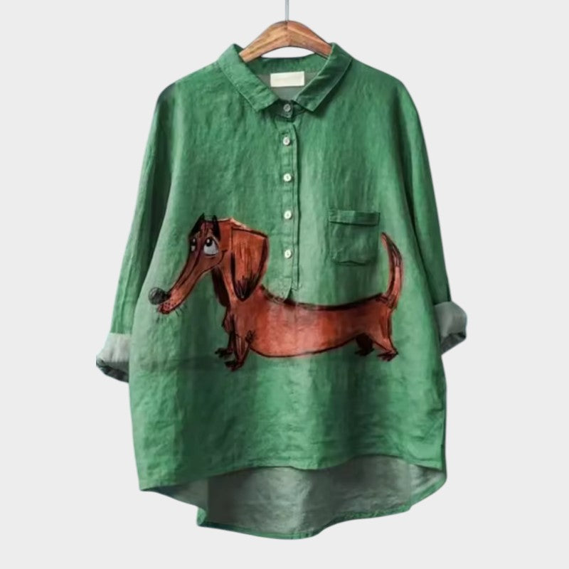 Nellia – Pup Charm Blouse