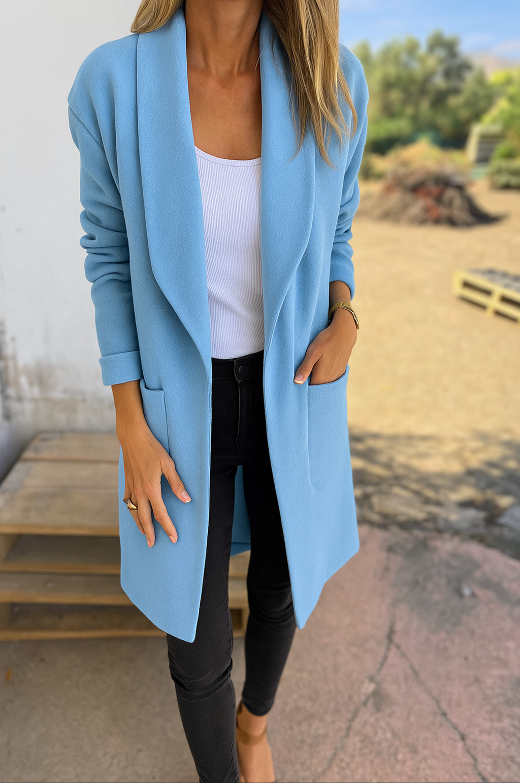 Adalise – Elegante Lange Cardigan