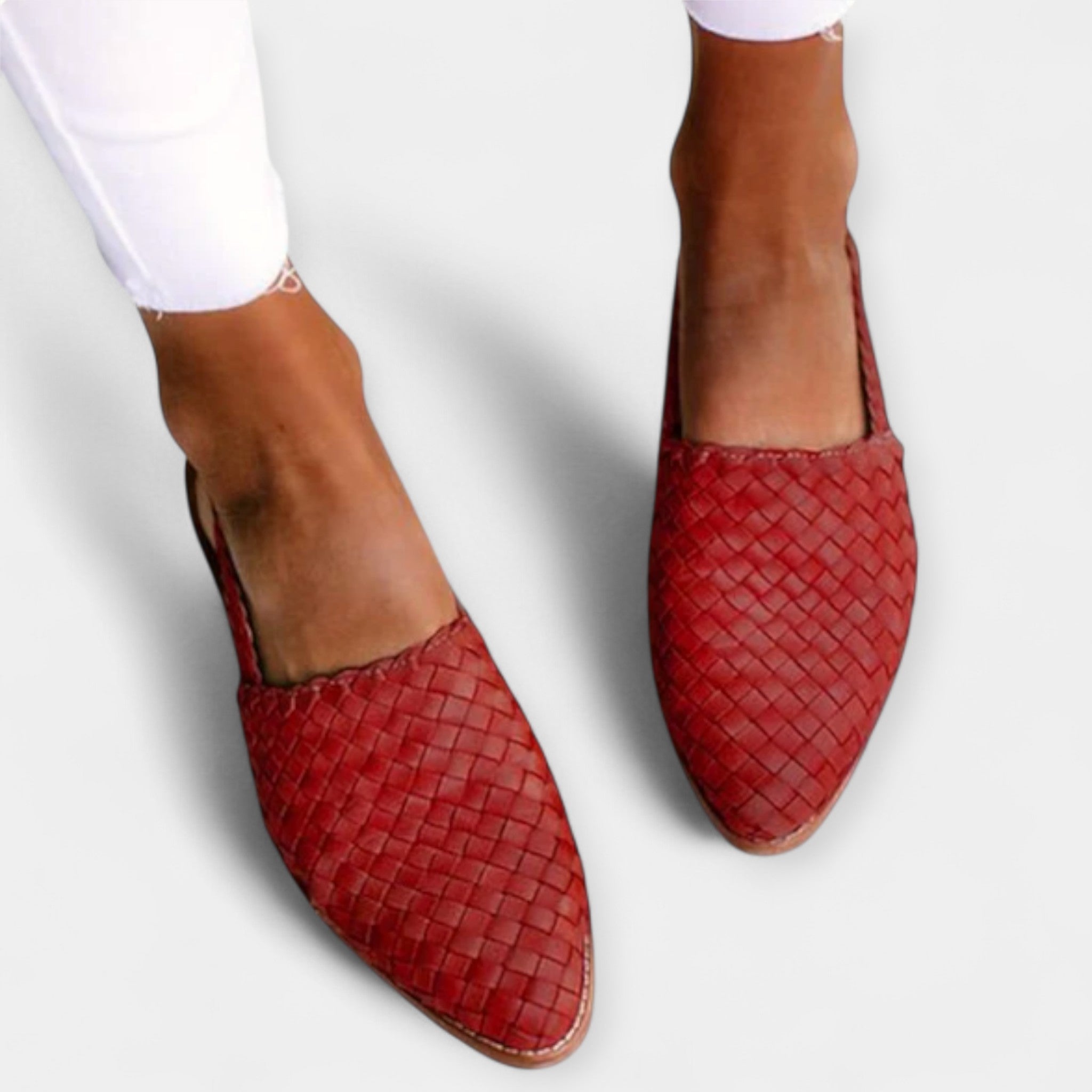 Rosenwyn - Instap Sandalen met Gesp en Platte Zool