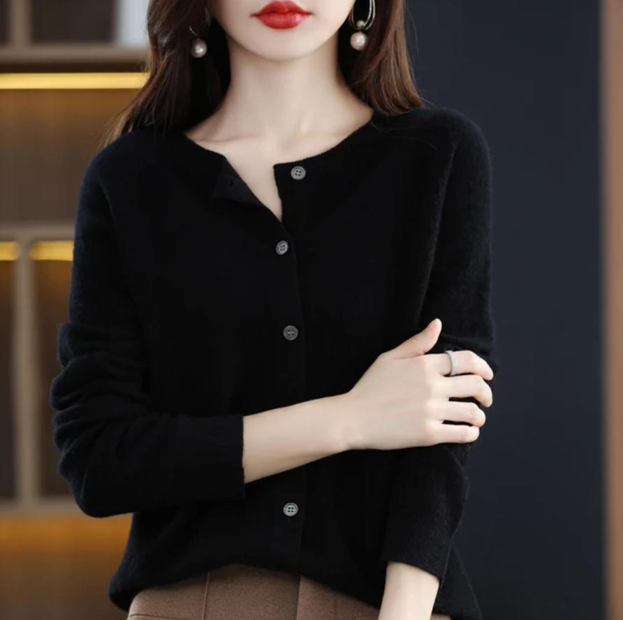 Emmas® | Elegante Knoopjes Cardigan