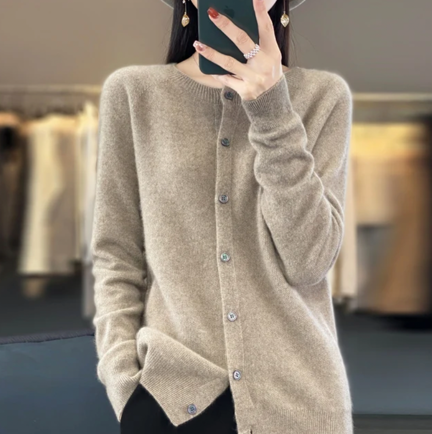 Emmas® | Elegante Knoopjes Cardigan