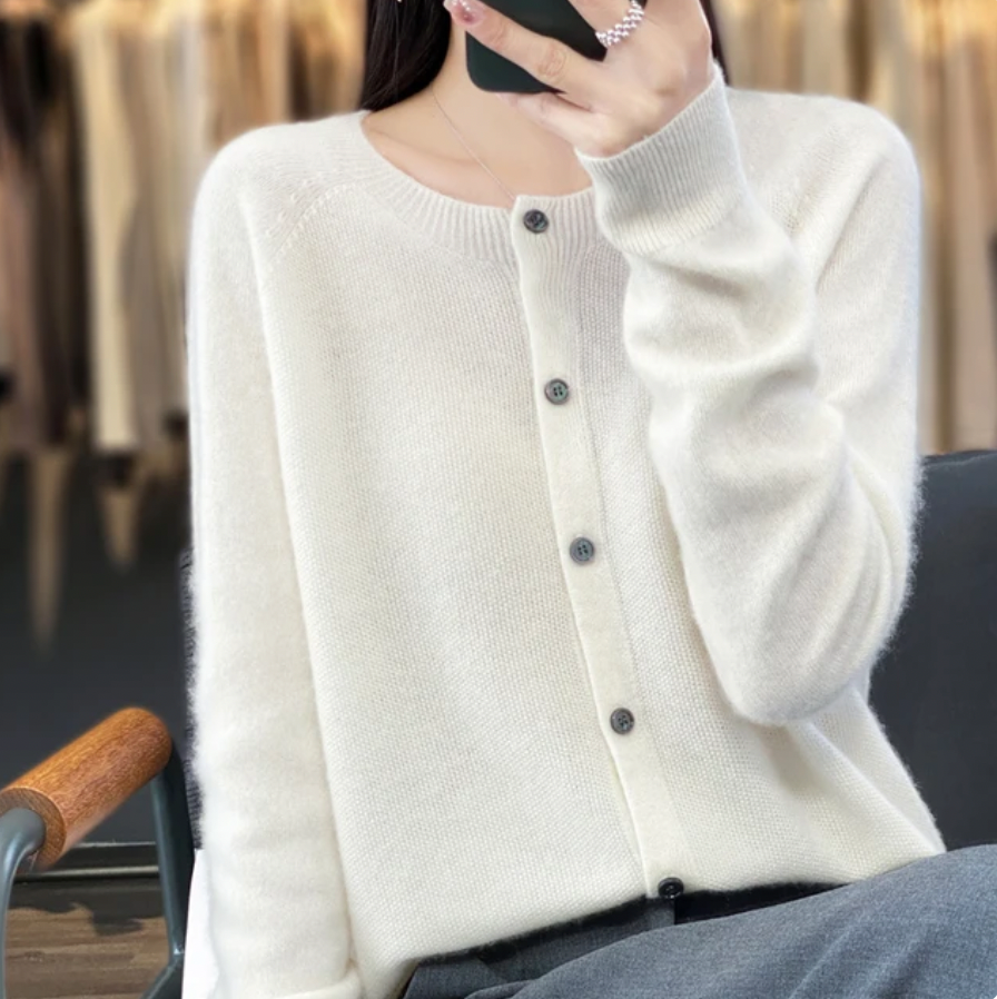 Emmas® | Elegante Knoopjes Cardigan