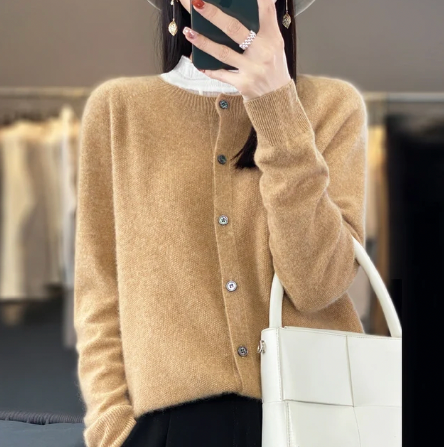 Kristi - Knusse Wolcardigan