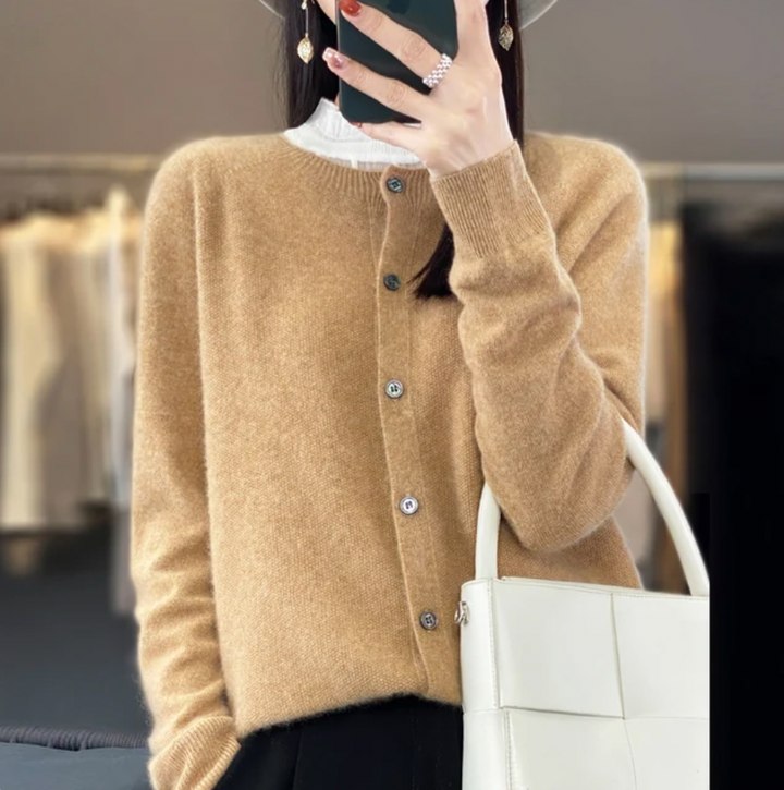 Kristi - Knusse Wolcardigan