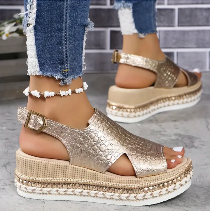 Blythe – Lichtgewicht Orthopedische Sleehak Sandalen