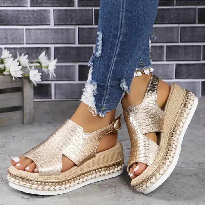 Blythe – Lichtgewicht Orthopedische Sleehak Sandalen