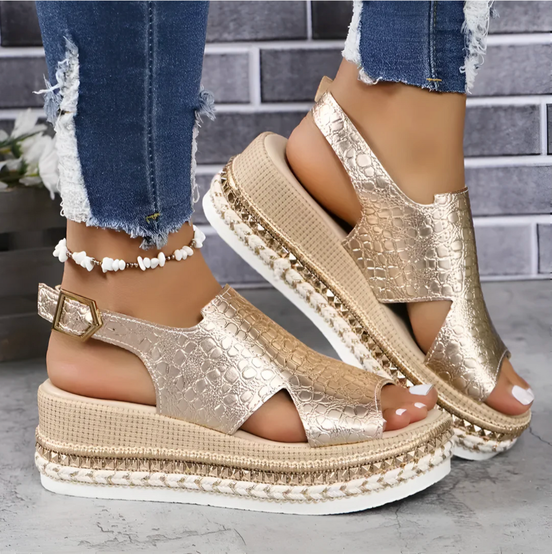 Blythe – Lichtgewicht Orthopedische Sleehak Sandalen