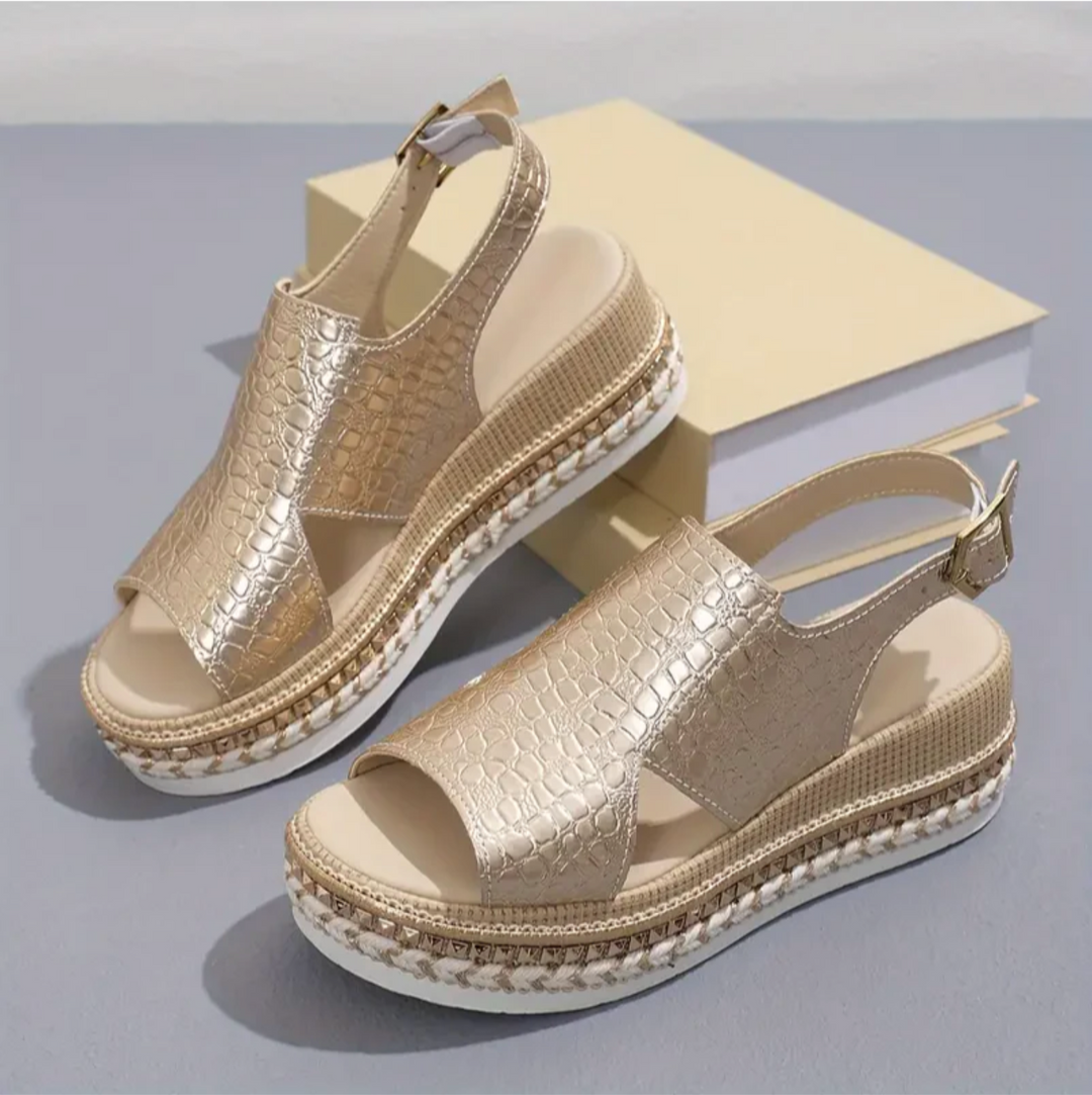 Blythe – Lichtgewicht Orthopedische Sleehak Sandalen