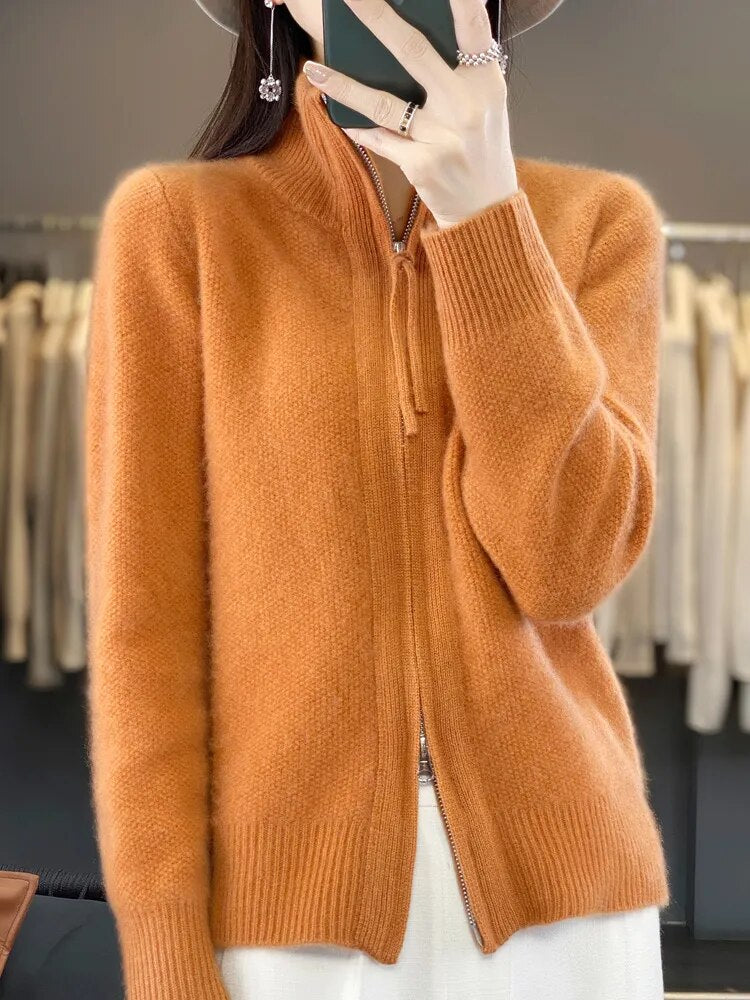 Emmas® | Cosy Zip-Up Cardigan