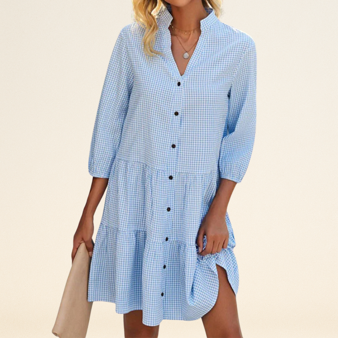 Serelle - Breeze Jurk met Knopen