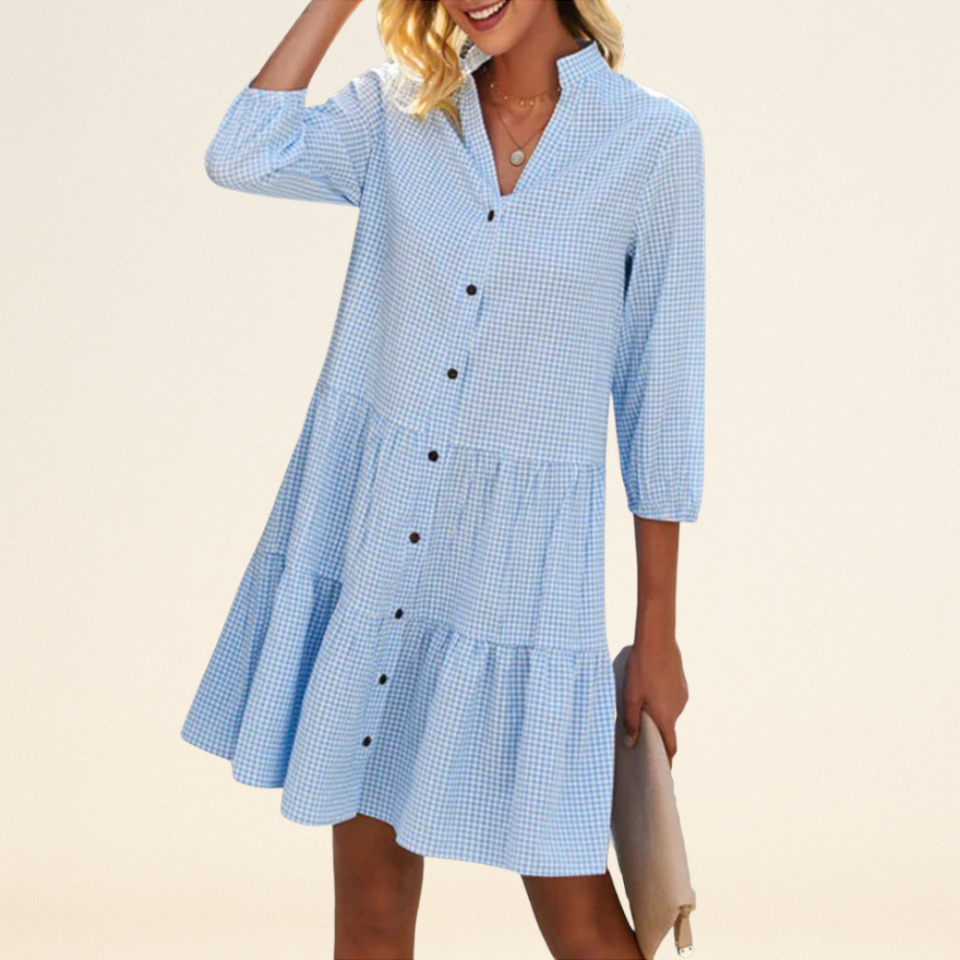 Serelle - Breeze Jurk met Knopen