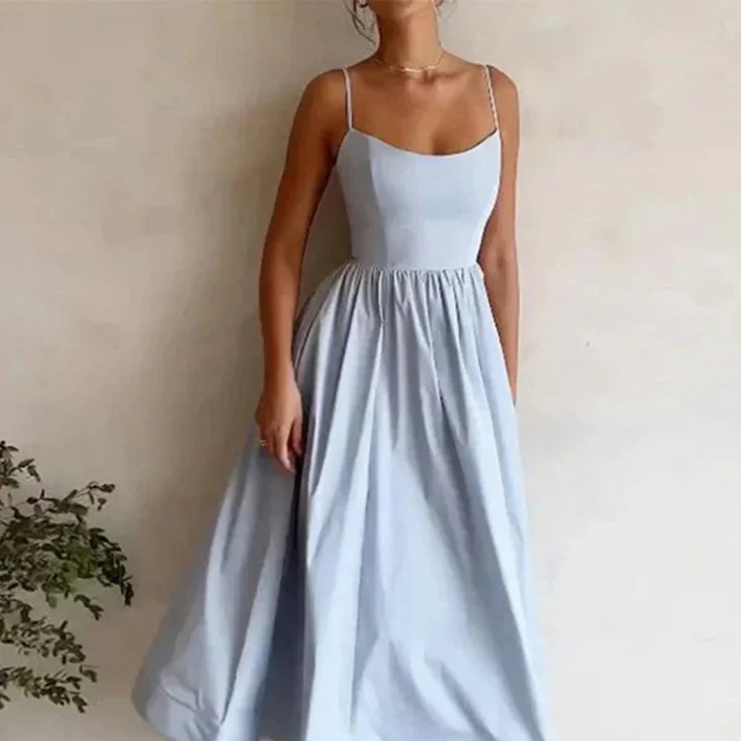 Fransien - Spaghettidrager Jurk