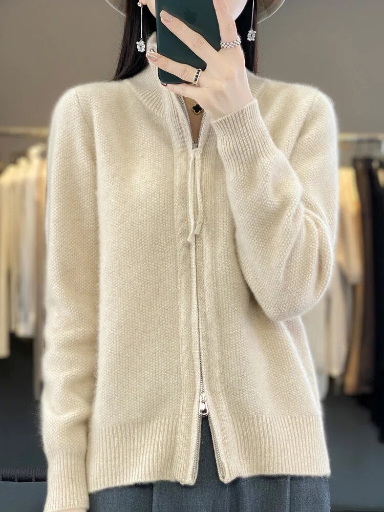 Emmas® | Cosy Zip-Up Cardigan