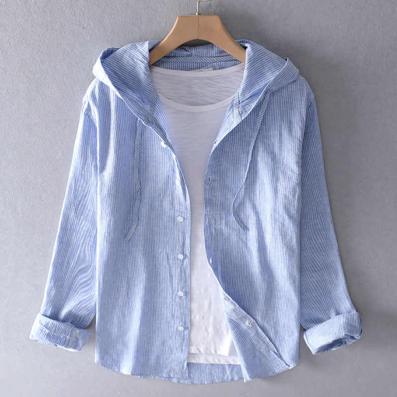 Marit - Lichtgewicht Blouse met Capuchon