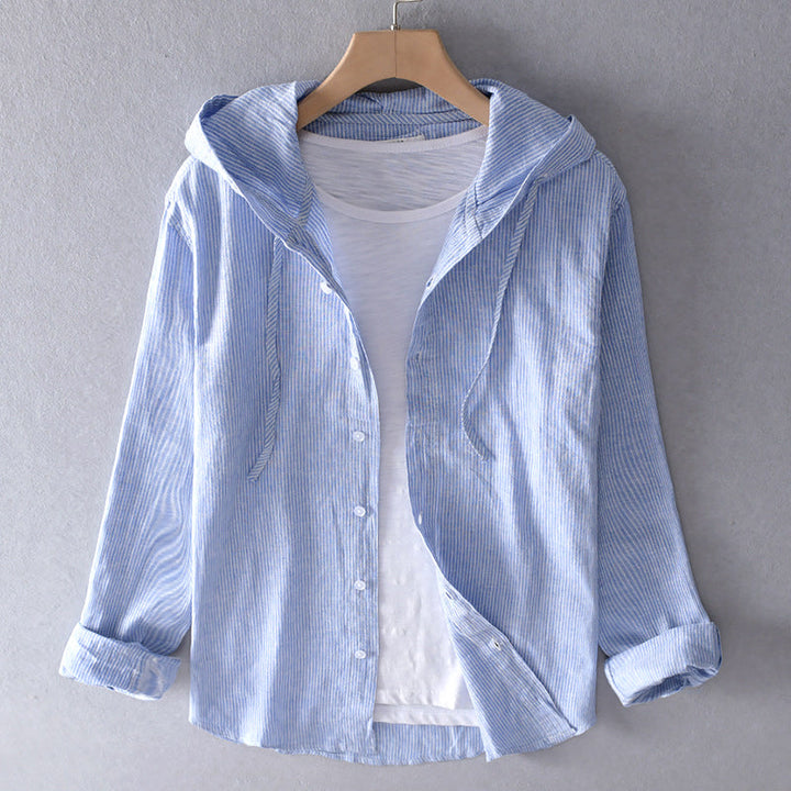 Marit - Lichtgewicht Blouse met Capuchon