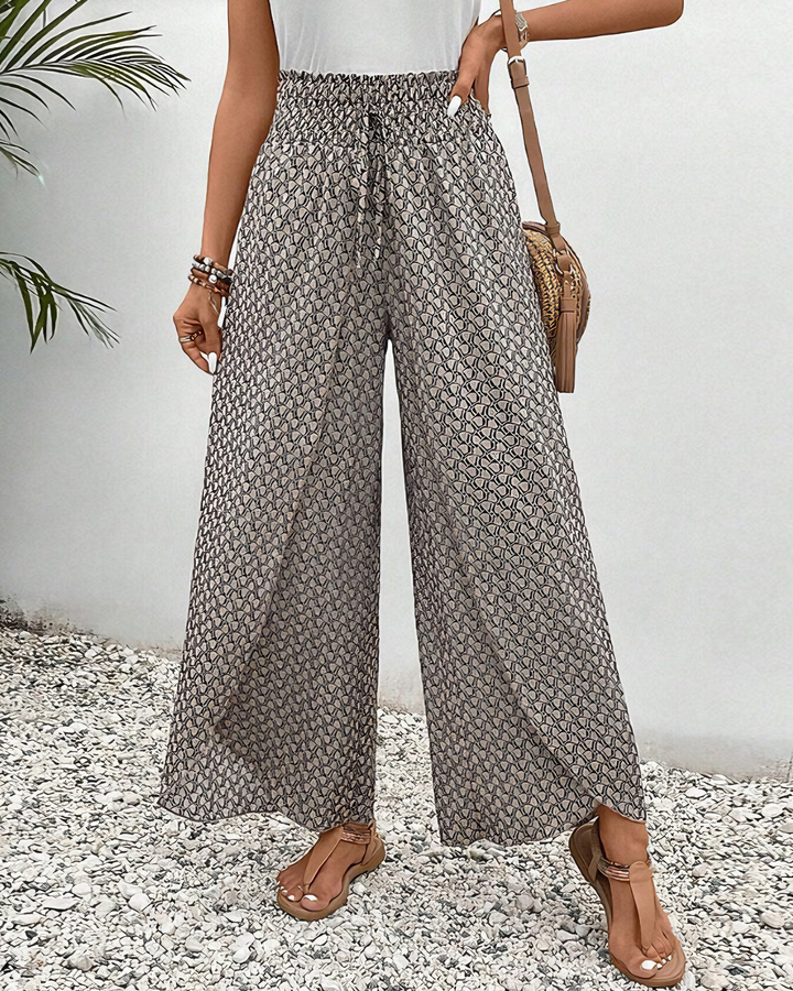 Sahara – Relaxte Broek met Wijde Pijpen