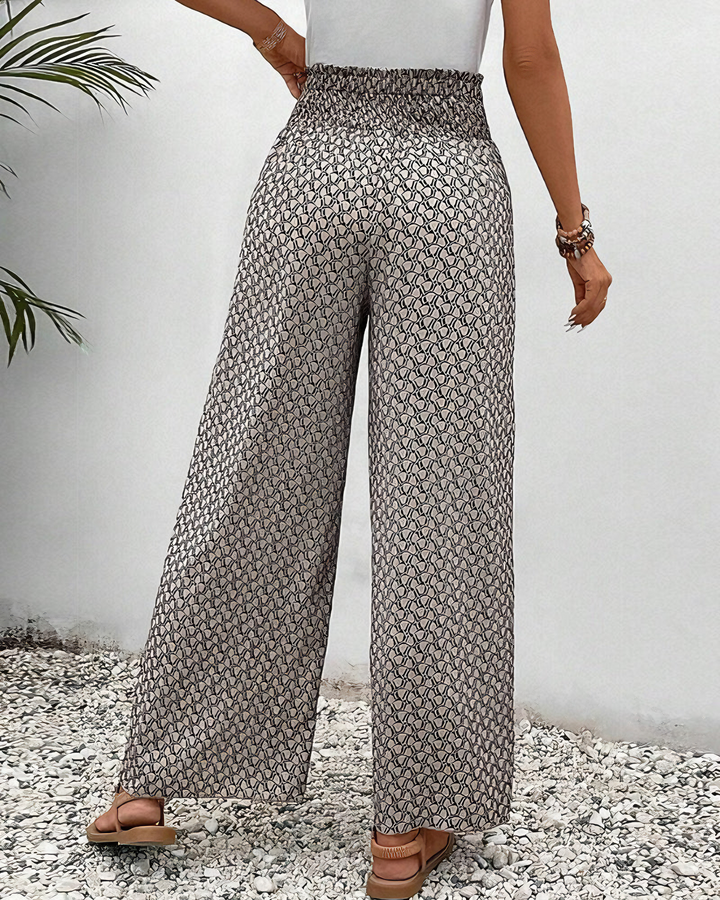 Sahara – Relaxte Broek met Wijde Pijpen
