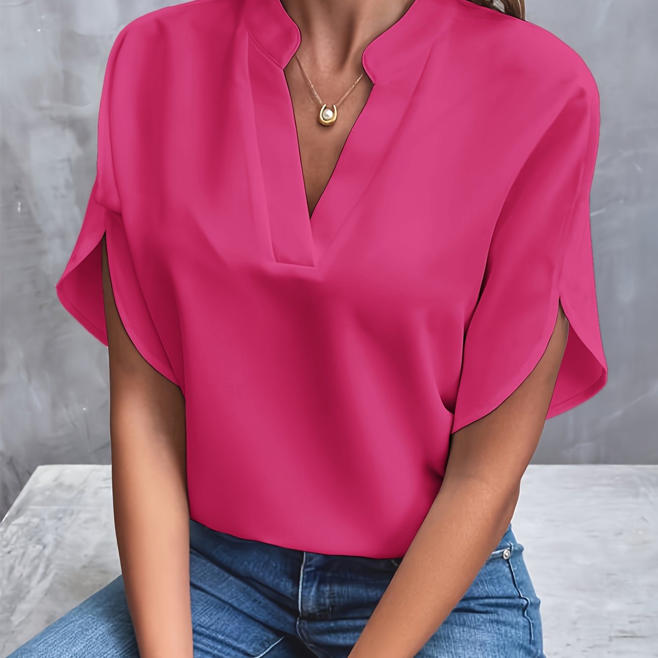 Mina – Luxe Elegante Blouse