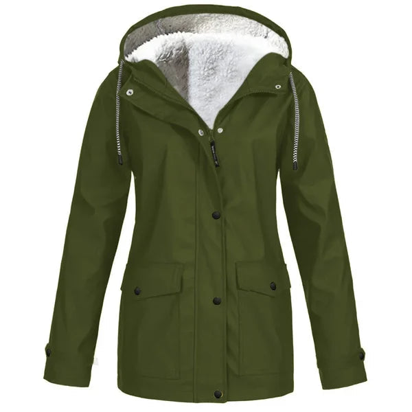 Famke - Elegant Outdoorjack met Capuchon