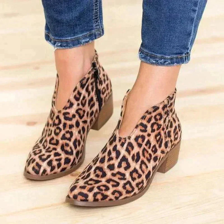 Quest – Stijlvolle Enkelboots met Rits voor Casual Draagcomfort