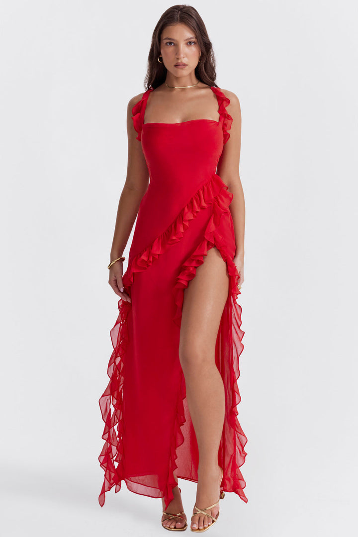 Emmas® | Stralende Jurk met Ruffles