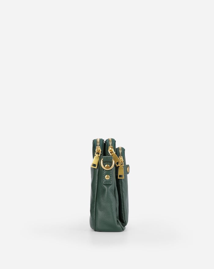 Jovie - Strakke Crossbodytas met Drie Lagen
