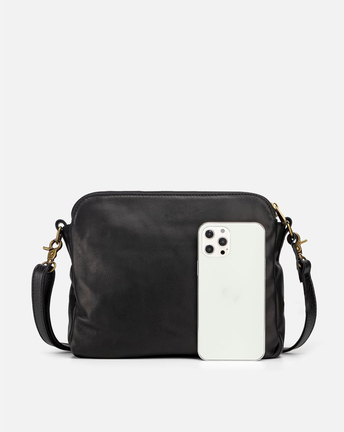 Jovie - Strakke Crossbodytas met Drie Lagen