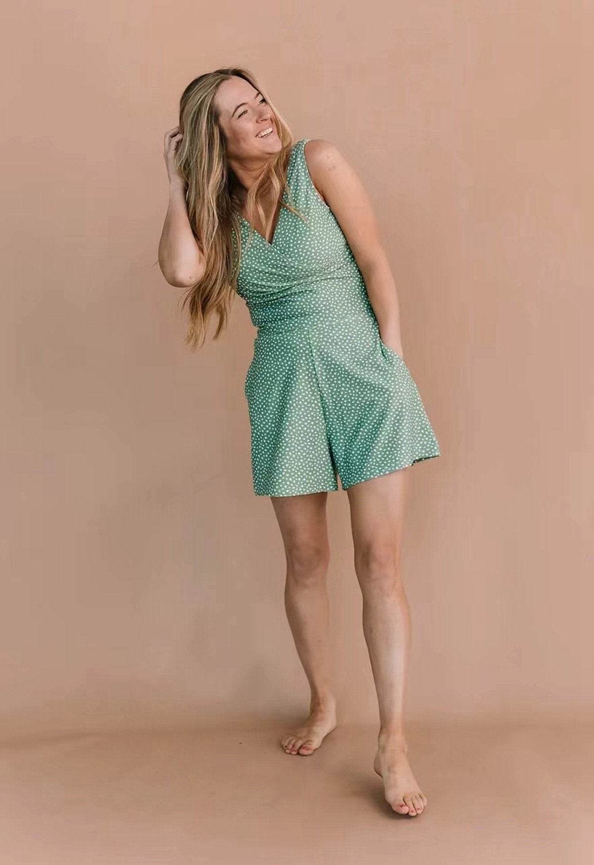 Sanne - Badpak Met Volants & Borstondersteuning