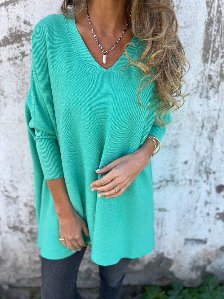 Elisabeth - Trui met Oversized V-hals