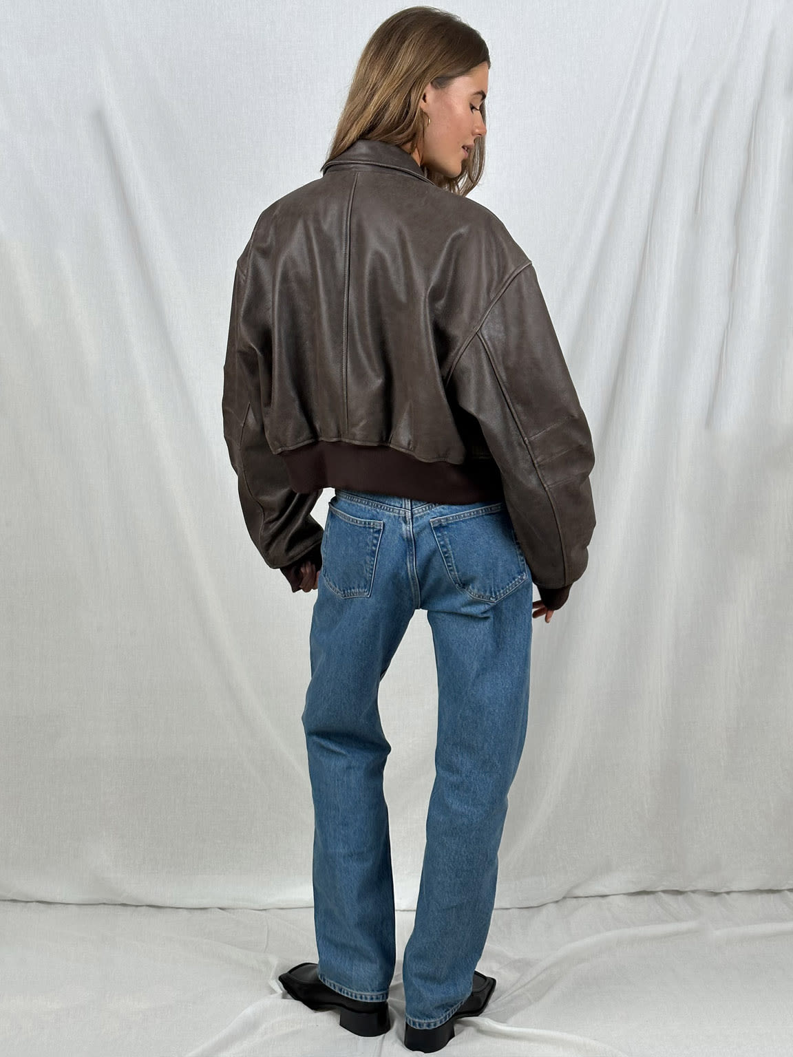 Laluna - Cropped Bomber