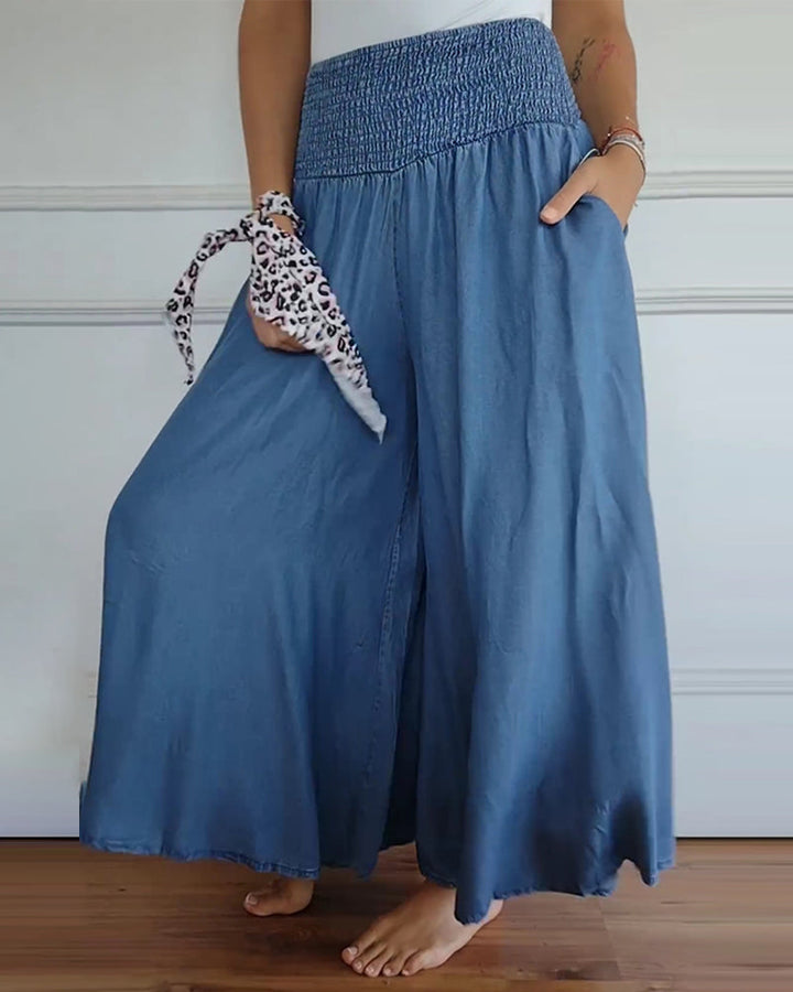 Mira – Broek met Elastische Tailleband